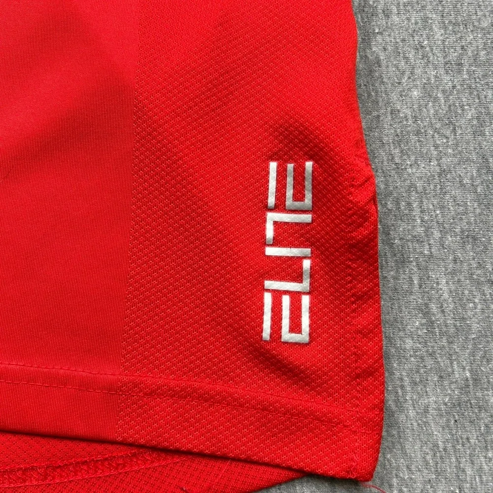 Ohio State Nike Elite‎ Dri Fit Mens Large Red Long Sleeve Shirt